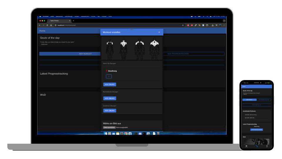 Trainingsplan Screenshot