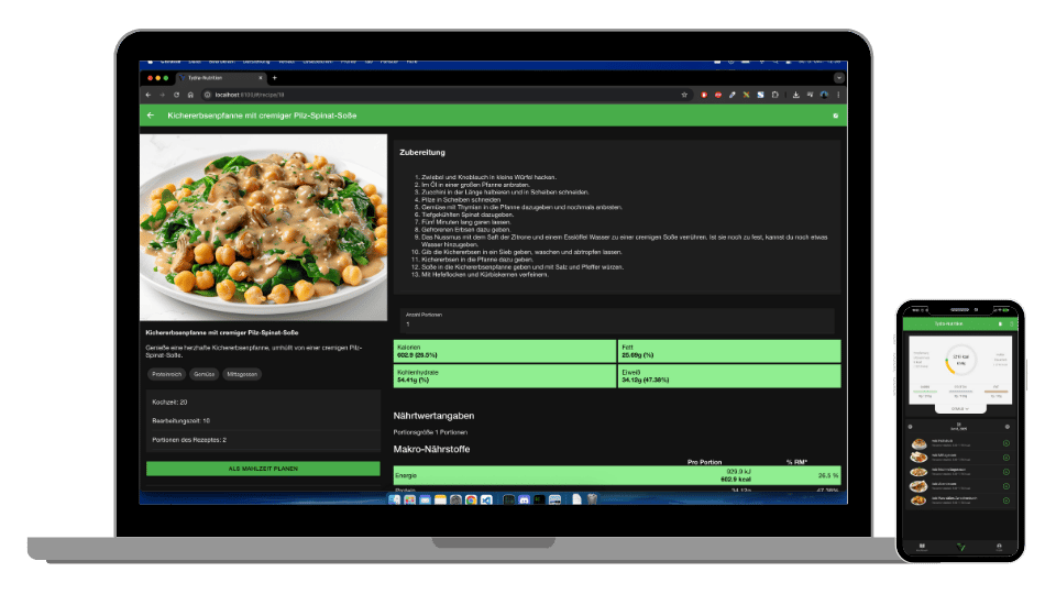 Rezepteditor Screenshot